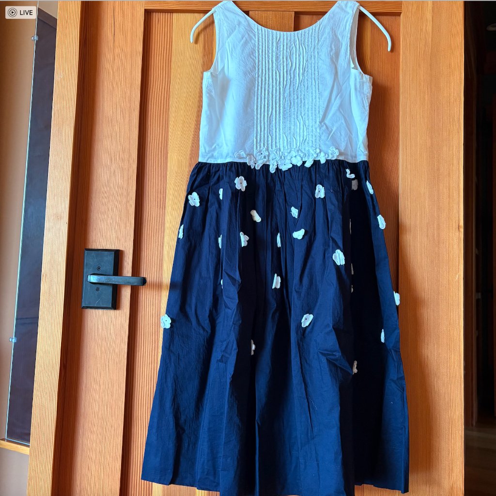 Jacadi Paris Girls Dress Size 12 (150 Cm/ 58-62 In)